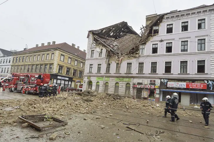 Нещастно влюбен самоубиец взривил сградата във Виена