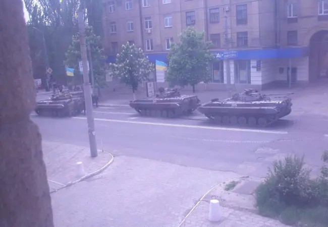 Поне 21 застреляни при престрелка в Украйна (обновена)