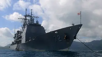 US крайцер влиза в Черно море навръх деня на победата