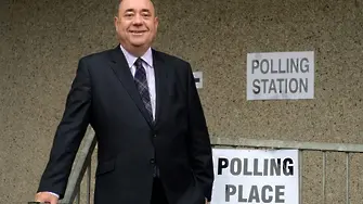 Първи резултати от Шотландия: 53% за оставане във Великобритания, 47% за независимост