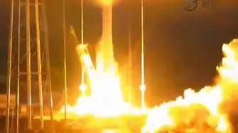 Шок за НАСА - взриви се ракета носител на товарен космически кораб