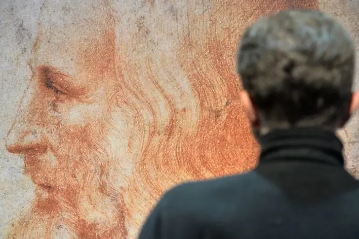 Крили от Хитлер автопортрет на Леонардо заради мистичната му сила