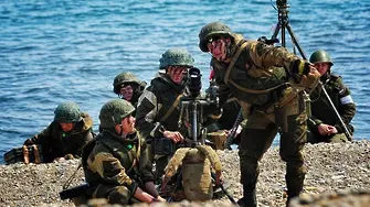 Руските черноморски пехотинци - в пълна бойна готовност