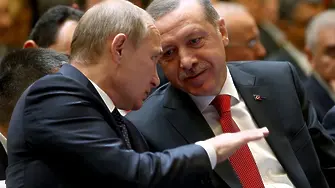 Путин срещу ударите в Сирия, Ердоган ги приветства