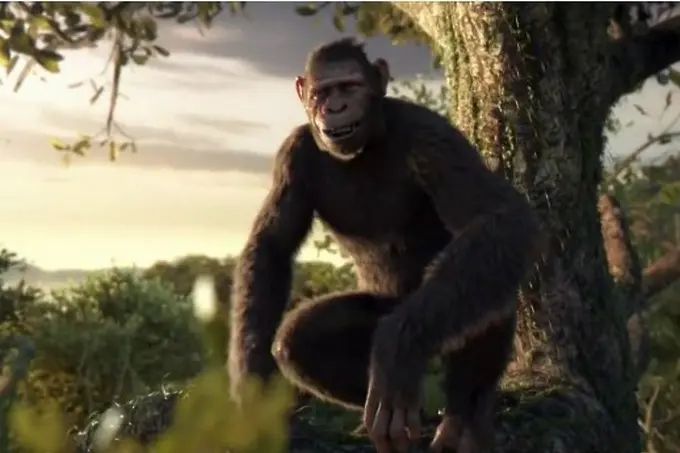 Маймуната става човек с музиката на „Колдплей“ (видео)