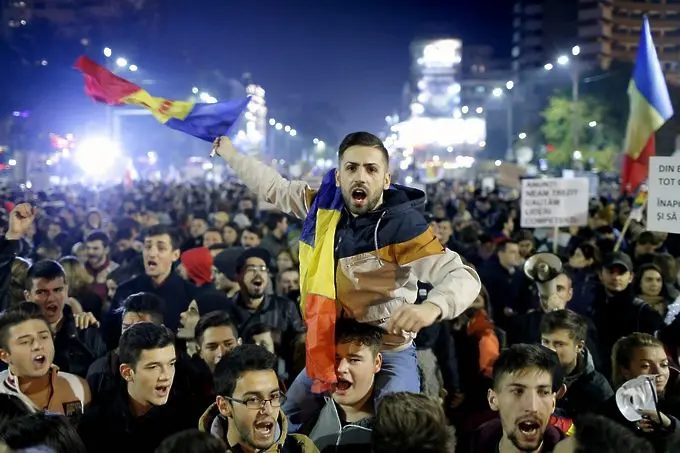 Трети ден протести в Букурещ