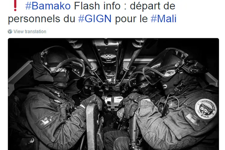 Франция прати спецчасти в Мали