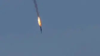 Руският самолет е свален в Сирия, твърдят САЩ