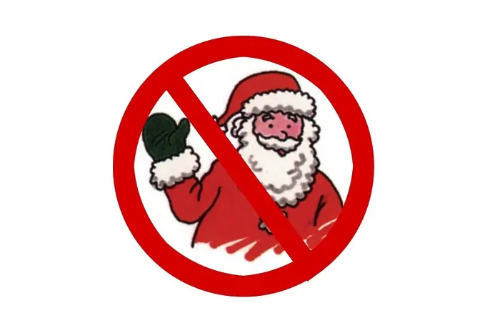 Коледата забранена?