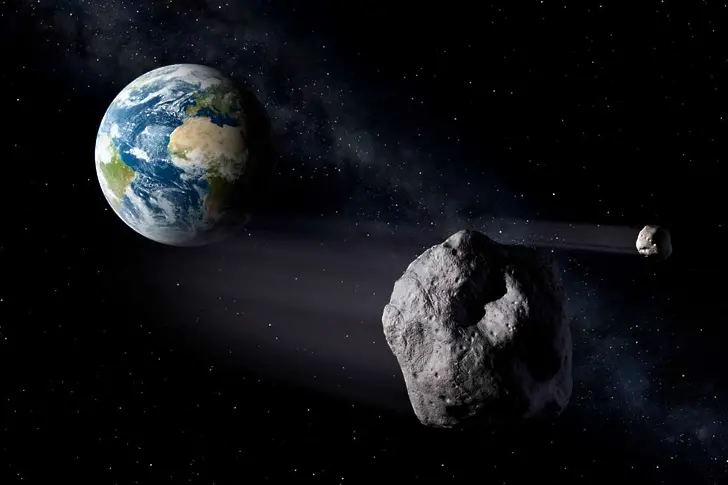 Астероид с диаметър 1,6 километра ще премине днес край Земята