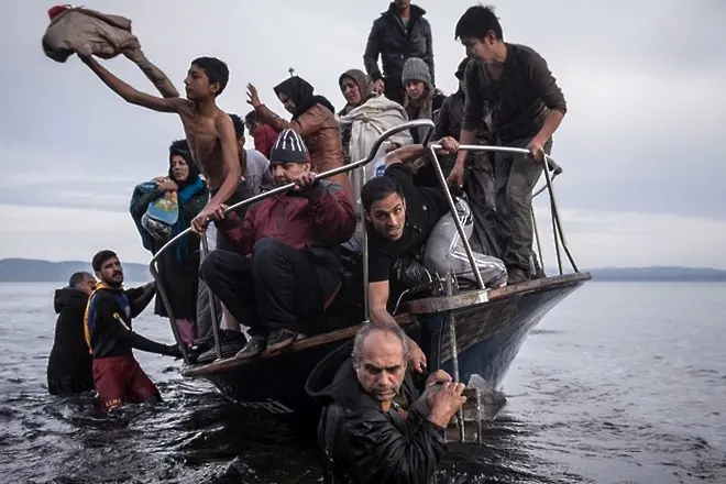 Рязък спад на вълната от бежанци