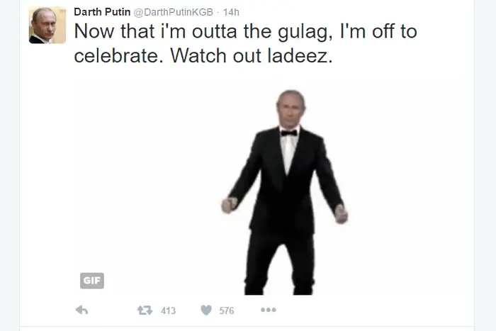 Twitter за кратко цензурира пародийни профили на Путин