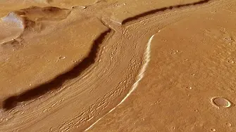 Откриха езеро на Марс