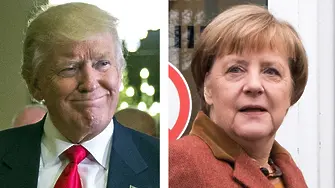 Меркел ще доказва на Тръмп, че ЕС не е излишен