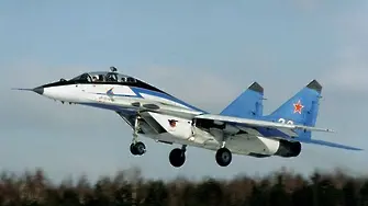 МиГ-29 излетя от 