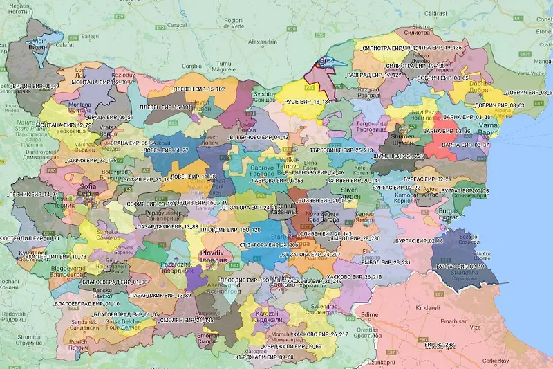 Картата на Слави - големите градове избират половината парламент
