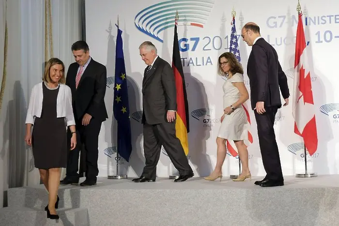 Г-7: Без санкции за Русия, но и без Асад