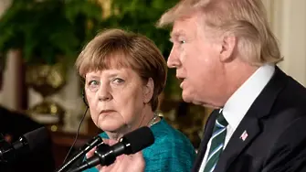 Тръмп към Меркел: Подкрепям НАТО, но съюзниците да плащат (СНИМКИ)