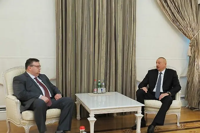 Цацаров на гости у президента Илхам Алиев  в Азербайджан (СНИМКИ)