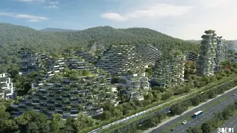 Бъдеще за планетата: Китай строи цял горски град (СНИМКИ)