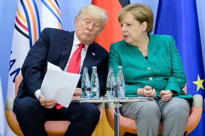 Меркел е от друго тесто. И това силно дразни Тръмп.