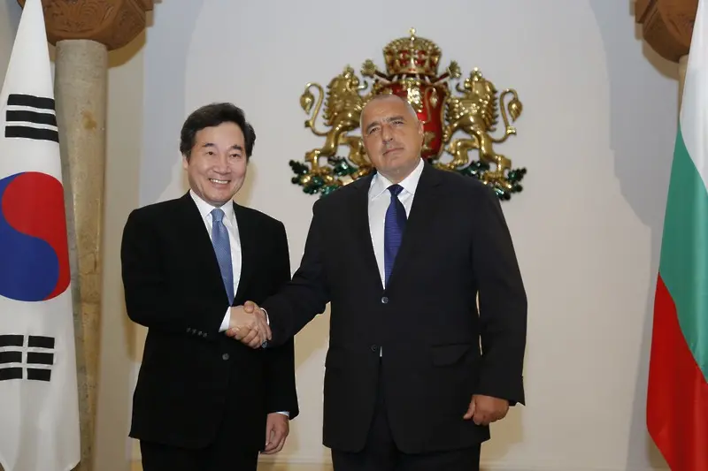 Борисов иска ново начало с Южна Корея