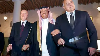 Танцът със саби на Бойко Борисов и Симеон в Саудитска Арабия (ВИДЕО)