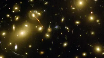 Невиждана досега галактика без тъмна материя