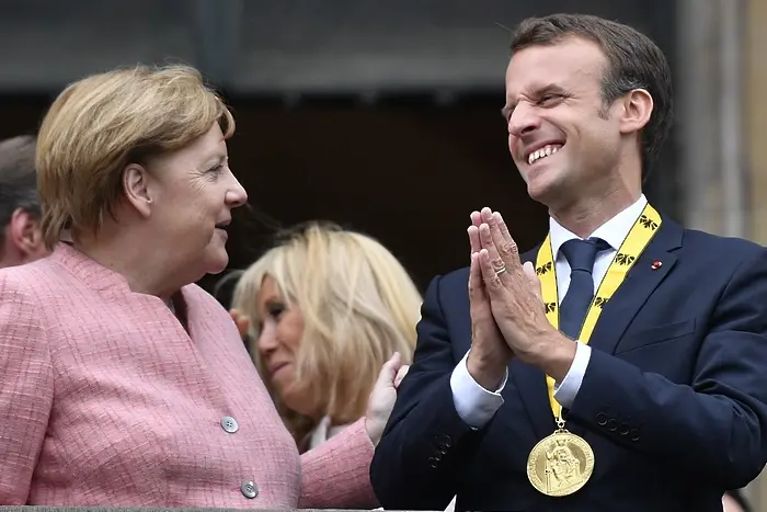 Меркел и Макрон срещу Тръмп