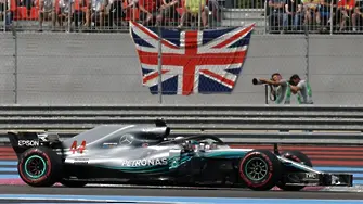 Люис Хамилтън е №1 при завръщането на Формула 1 във Франция