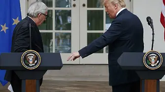 Тръмп благодари на Юнкер за реципрочните отношения между САЩ и ЕС