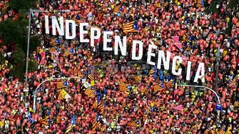 1 милион каталунци искат независимост на митинг в Барселона