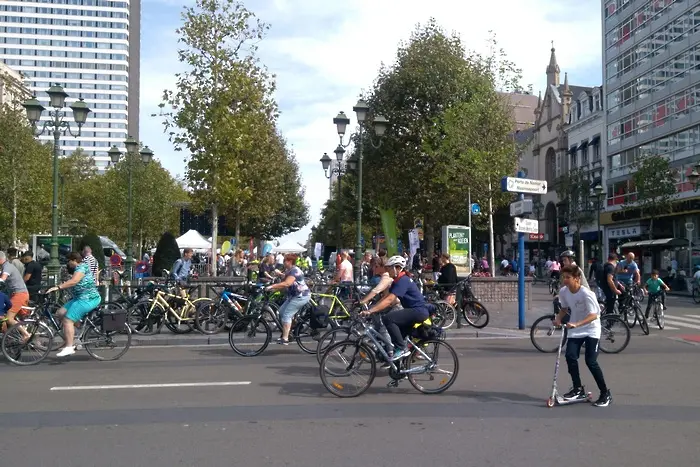 Когато Брюксел остане без коли (СНИМКИ+ВИДЕО)