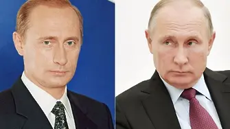 Вижте как се промени Путин, откакто е президент (СНИМКИ)