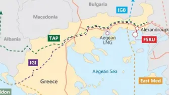 Гърция успешно тества плаващ терминал за втечнен газ