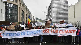 70 000 души протестират в Брюксел срещу климатичните промени