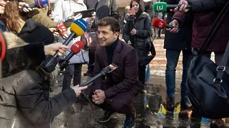 Комик е основен фаворит за президент на Украйна