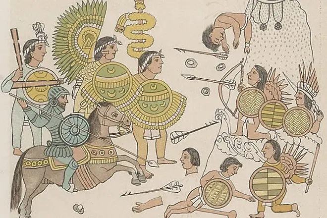Как ацтеките са убивали завоевателите на Мексико