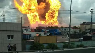 Един загинал и 13 обгорени при пожар в ТЕЦ край Москва (ВИДЕО)