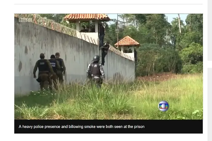16 обезглавени и 41 убити при кървав бой в бразилски затвор
