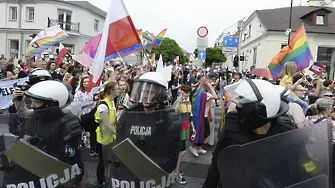 Напрежение на гейпарад в Полша