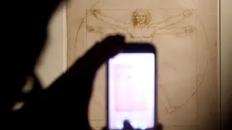Творба на Леонардо „твърде крехка”, за да пътува до Париж
