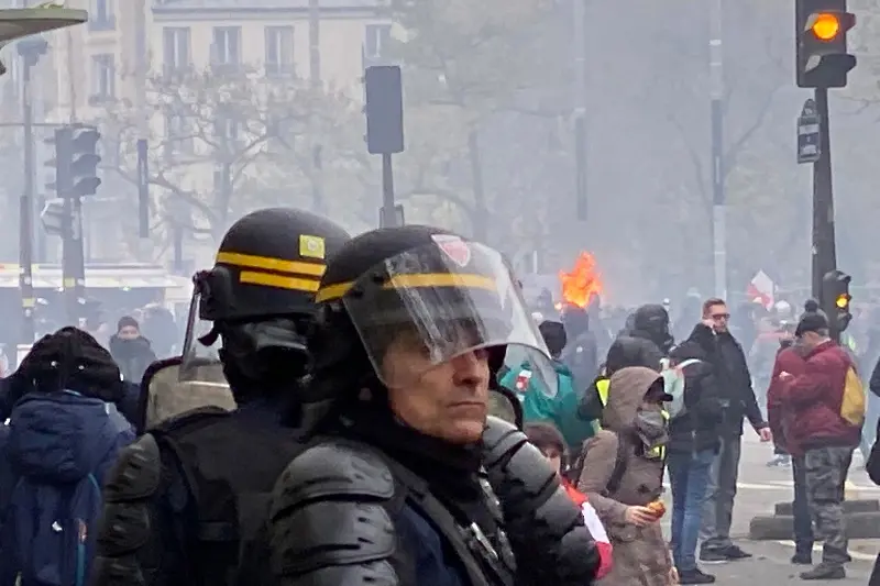 264 арестувани във Франция на протестите, прераснали в насилие