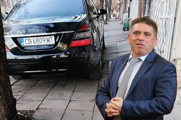 НСО и Данаил Кирилов се извиняват... за кола на тротоара
