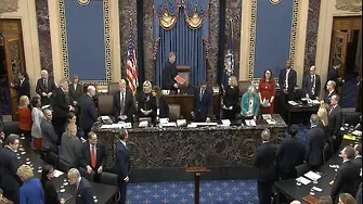 Сенатът оневини Тръмп (ВИДЕО)