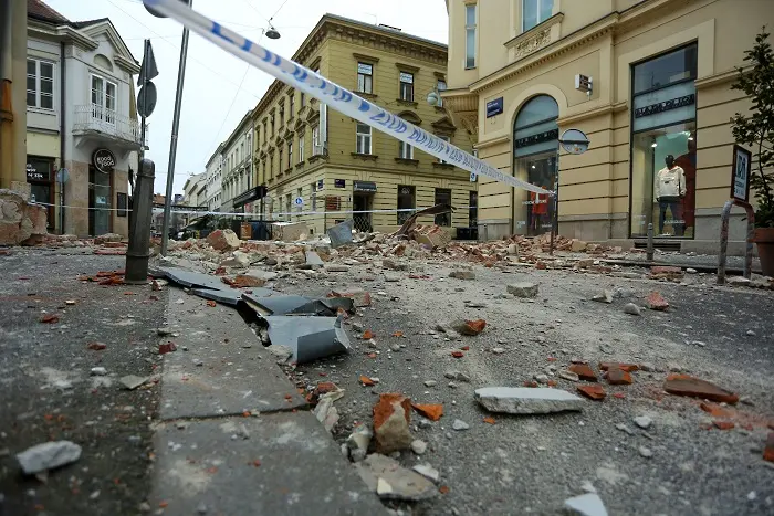 Ново земетресение в Загреб - 3,7 по Рихтер (ВИДЕО)