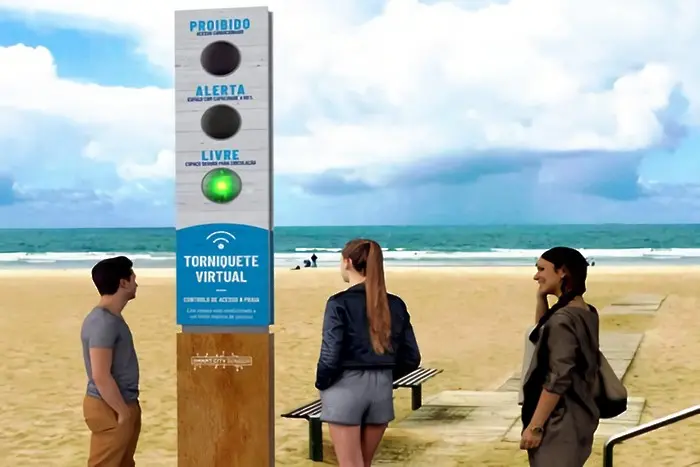 В Португалия слагат светофари по плажовете