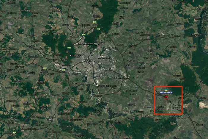 Военен самолет с курсанти се разби край Харков (ВИДЕО)