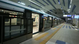 Трета линия на метрото спря на станция 