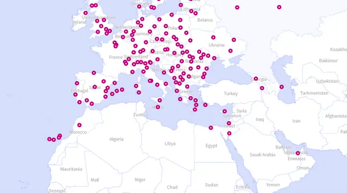 Wizz Air стартира интерактивна карта за планиране на пътувания